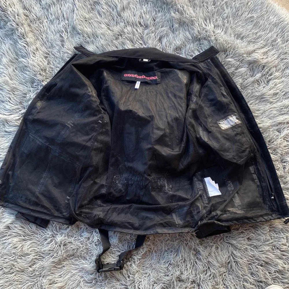 Motoboss Waterproof Men's Small Adjustable Riding Jacket - Picture 6 of 13